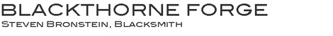 Blackthorne Forge Online Store